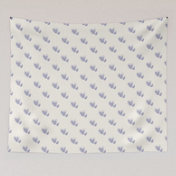 Item preview, Modern Pattern Heart Purple Heart Minimalistic Romantic  designed and sold by SaSzArt.