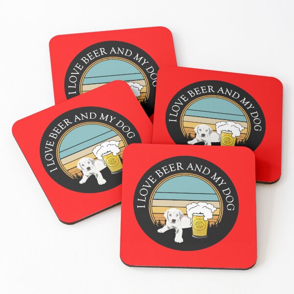 Item preview, I Love Beer And My Dog designed and sold by Cree8if.