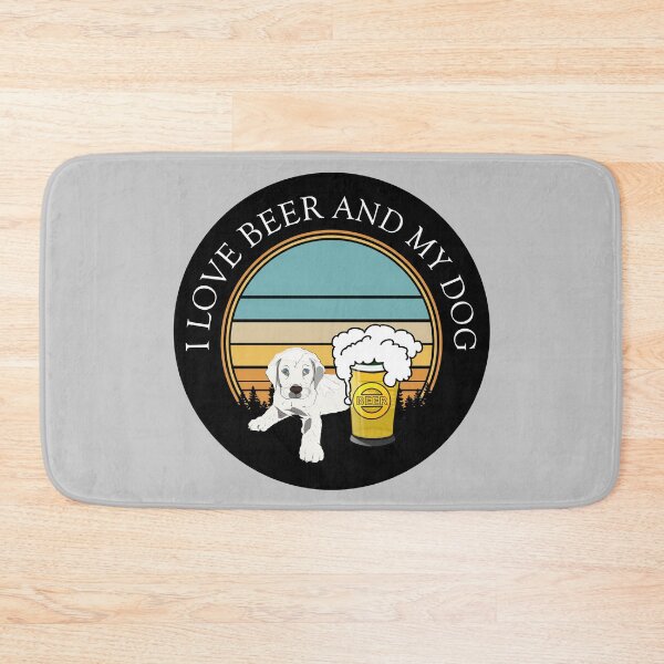 Item preview, I Love Beer And My Dog designed and sold by Cree8if.