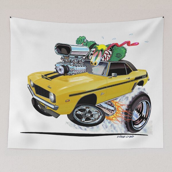 Item preview, Vince Crain Z RATED yenko1969 yellow designed and sold by vincecrain.