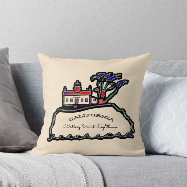 Item preview, Battery Point Lighthouse California designed and sold by doniainart.