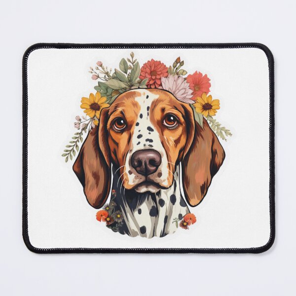 Item preview, Cute Flower American Leopard Hound Mom Dad Guardian Angel Best Friend Doggie Paw designed and sold by SMARTKIT DESIGNAGENCY.