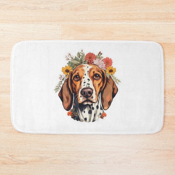 Item preview, Cute Flower American Leopard Hound Mom Dad Guardian Angel Best Friend Doggie Paw designed and sold by SMARTKIT  DESIGNAGENCY.