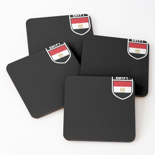 Item preview, Egypt - national flag in the coat of arms designed and sold by Mohja-Design.