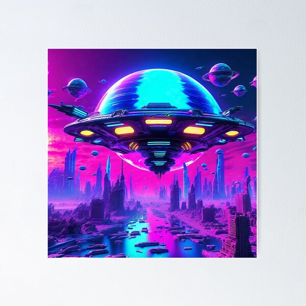 Item preview, Aliens invade Neptune  designed and sold by Kenndall.