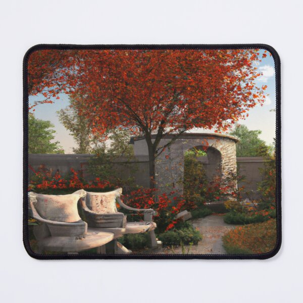 Item preview, Painting Autumn's Beauty in Our Garden designed and sold by jackbermess.