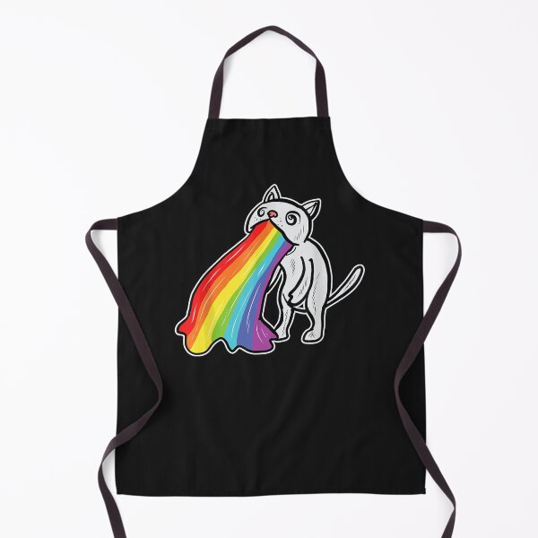 Item preview, Funny Rainbow Puking Cat Cute Kitten Catkin LGBQ Humor designed and sold by SVycccOmnxuU.
