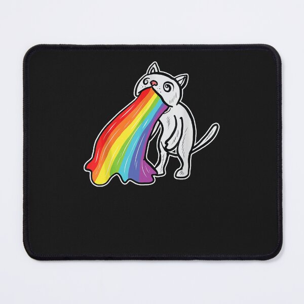 Item preview, Funny Rainbow Puking Cat Cute Kitten Catkin LGBQ Humor  designed and sold by SVycccOmnxuU.
