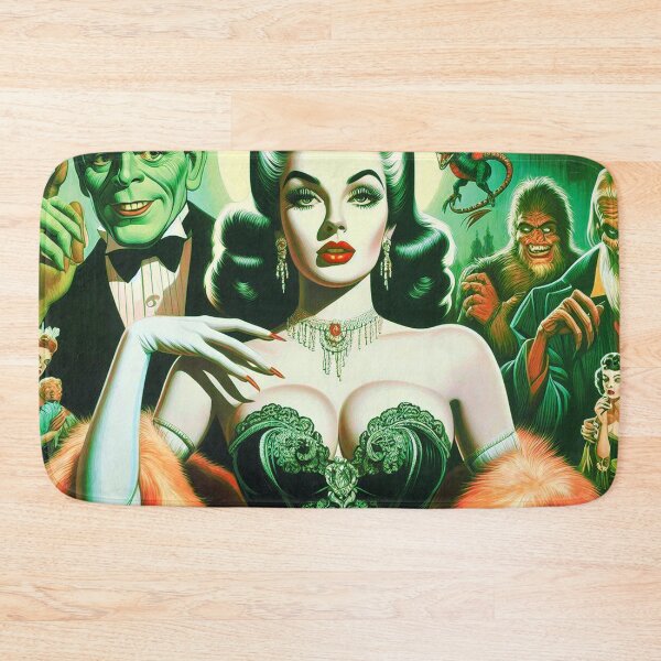 Item preview, Vintage Beauty Vampire Woman designed and sold by PulpVintage.