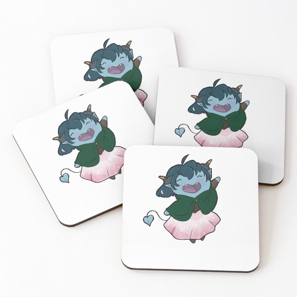 Item preview, Little Blue Tiefling designed and sold by bumble-b-goode.