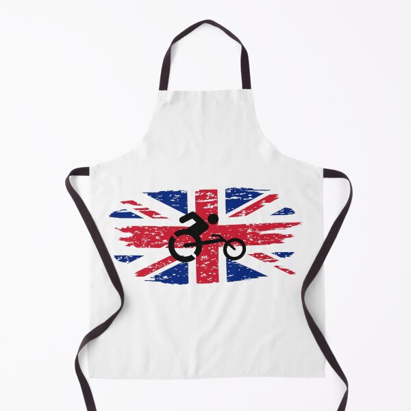 Item preview, Wheelchair Racer with UK / British Flag designed and sold by It's Wheelie Cool.