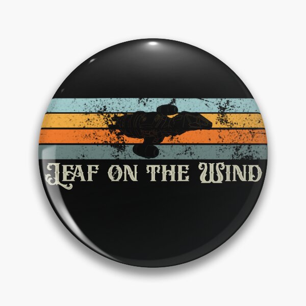 Item preview, Retro Leaf on the Wind, Firefly Serenity designed and sold by SpiceDoc.