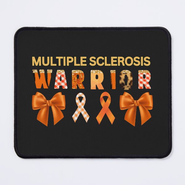 Item preview, Multiple Sclerosis Warrior Orange Ribbon Awareness Design designed and sold by Raise2Shine.