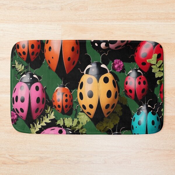 Item preview, Black and Red Ladybugs Ladybird Bugslovely designed and sold by DunuStore.