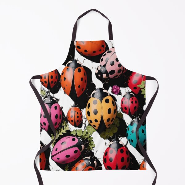 Item preview, Black and Red Ladybugs Ladybird Bugslovely designed and sold by DunuStore.