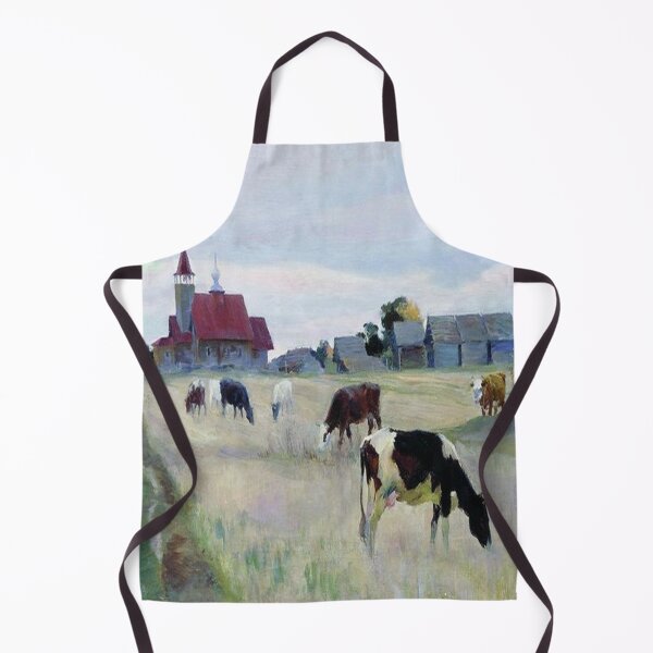 Item preview, Autumn Cows by Sergey Vinogradov designed and sold by tomorrowsart.