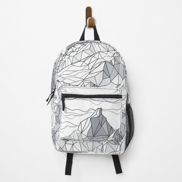 Item preview, White Mountains Pattern designed and sold by NicolasGlowArt.