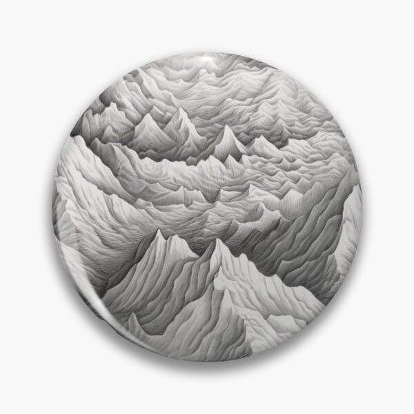 Item preview, Abstract White Mountains designed and sold by NicolasGlowArt.