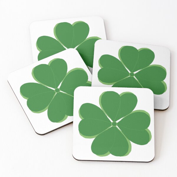 Item preview, Four-leaf clover good luck designed and sold by Heike Nedo.