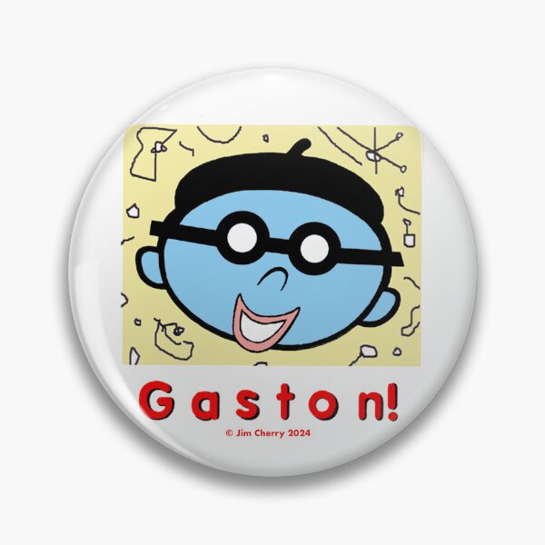 Artikelvorschau, Blue Gaston, Franzose mit Baskenmütze entworfen und verkauft von jimcherry3.