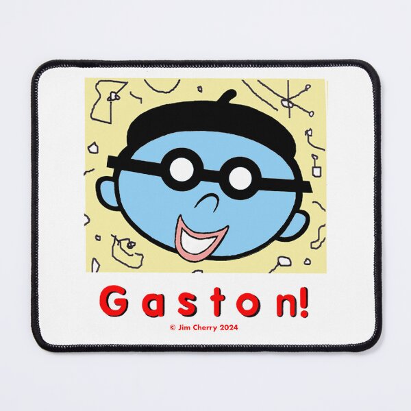 Item preview, Blue Gaston, Frenchman Wearing A Beret designed and sold by jimcherry3.