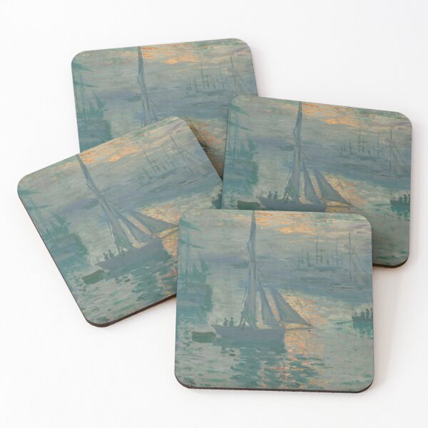 Item preview, Sunrise (Marine) (Monet,1972/1973) designed and sold by laura-pavez.