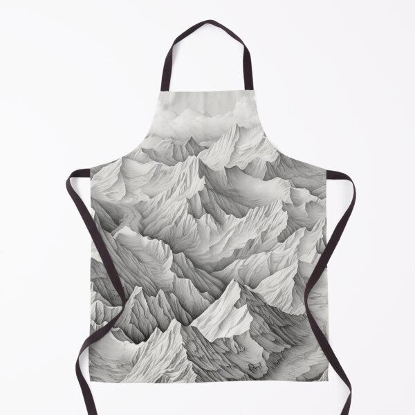 Item preview, Seamless White Mountains Pattern designed and sold by NicolasGlowArt.