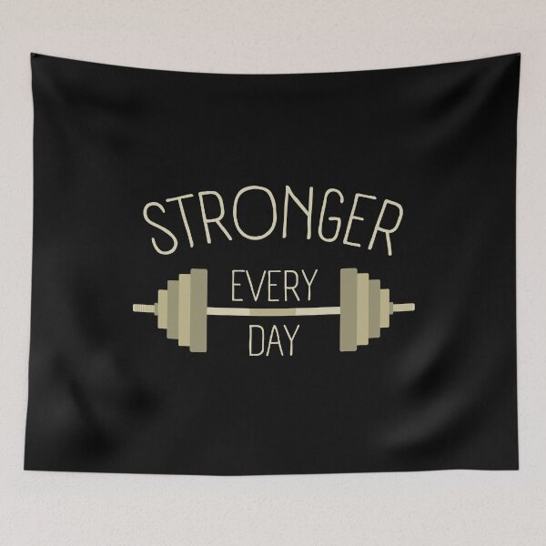 Item preview, Stronger every day - Creamy barbells designed and sold by Weknes.