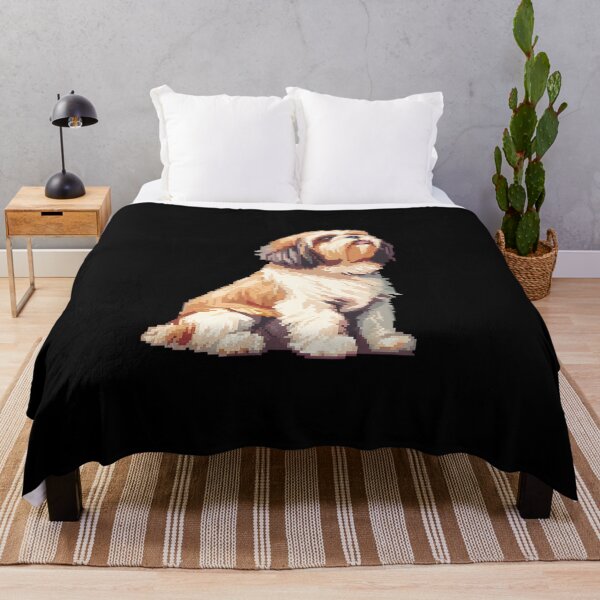 Item preview, Pixel Portrait Lhasa Apso designed and sold by CUTEDOGGIEZ.