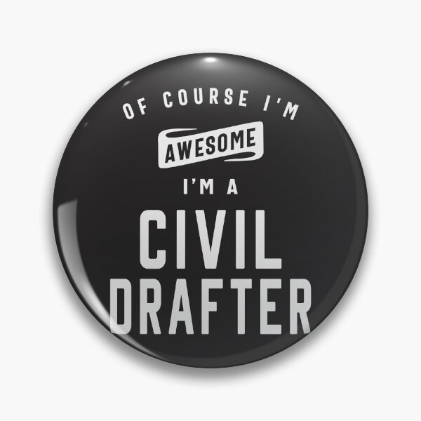 Item preview, Awesome Civil Drafter - Confidence in Blueprint designed and sold by cidolopez.