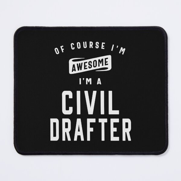 Item preview, Awesome Civil Drafter - Confidence in Blueprint designed and sold by cidolopez.