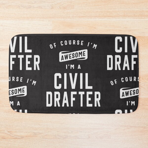 Item preview, Awesome Civil Drafter - Confidence in Blueprint designed and sold by cidolopez.