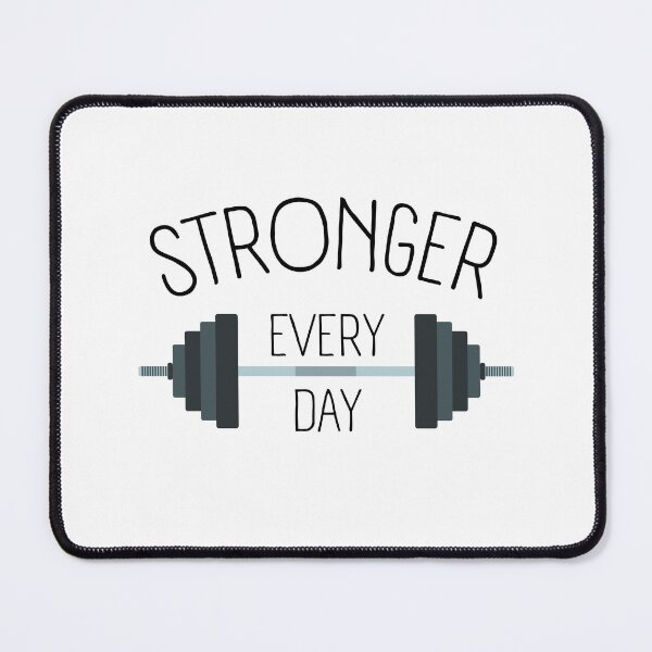 Item preview, Stronger every day - Dark barbells designed and sold by Weknes.
