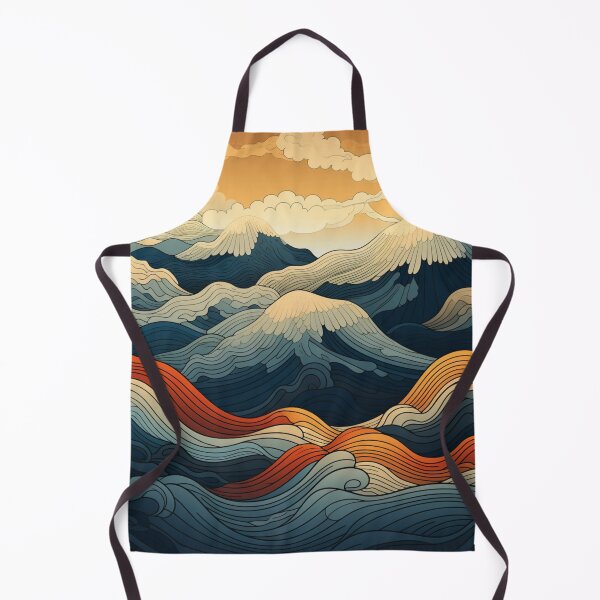 Item preview, Seamless Abstract Mountains Pattern designed and sold by NicolasGlowArt.