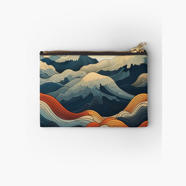 Item preview, Seamless Abstract Mountains Pattern designed and sold by NicolasGlowArt.