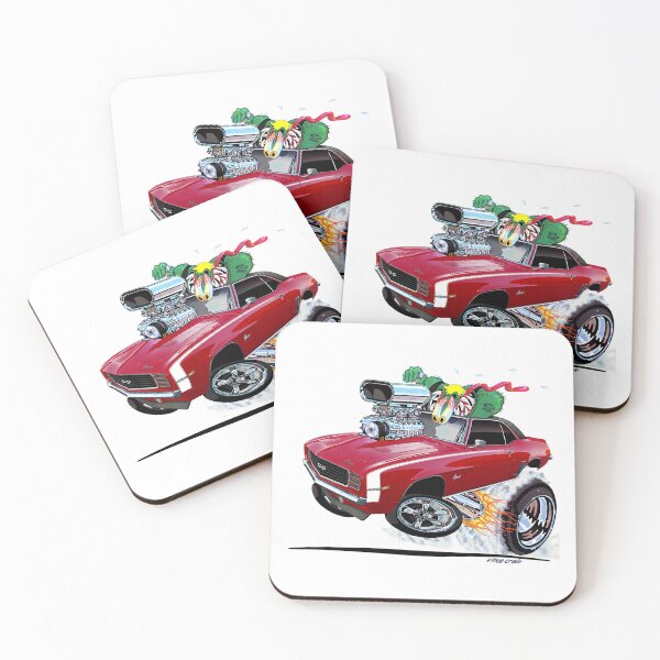 Item preview, Vince Crain Z RATED 1969 red RS SS designed and sold by vincecrain.