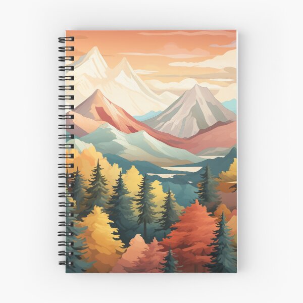 Item preview, Nature Mountains Pattern designed and sold by NicolasGlowArt.