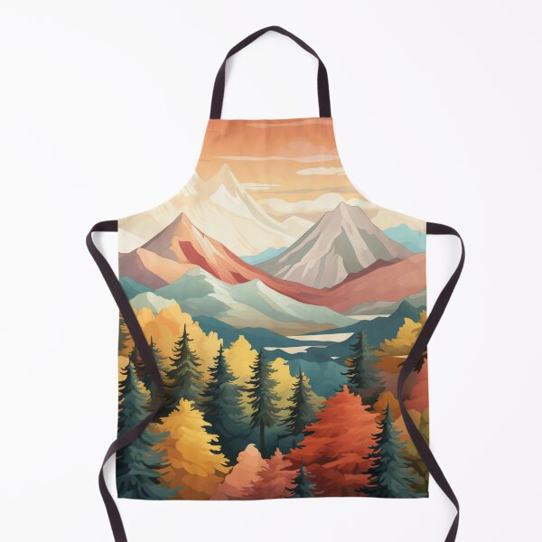 Item preview, Nature Mountains Pattern designed and sold by NicolasGlowArt.