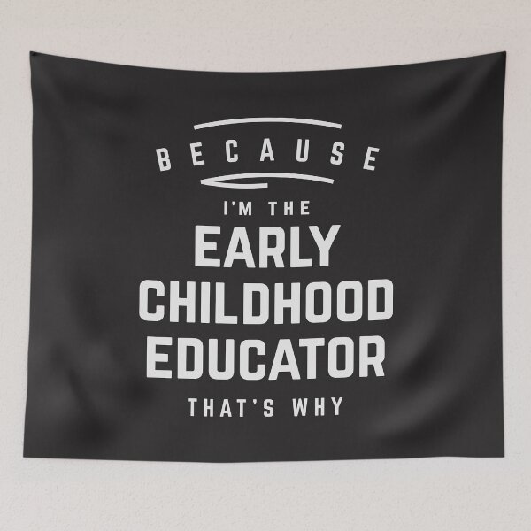 Item preview, Early Childhood Educator - Proud & Resolute designed and sold by cidolopez.
