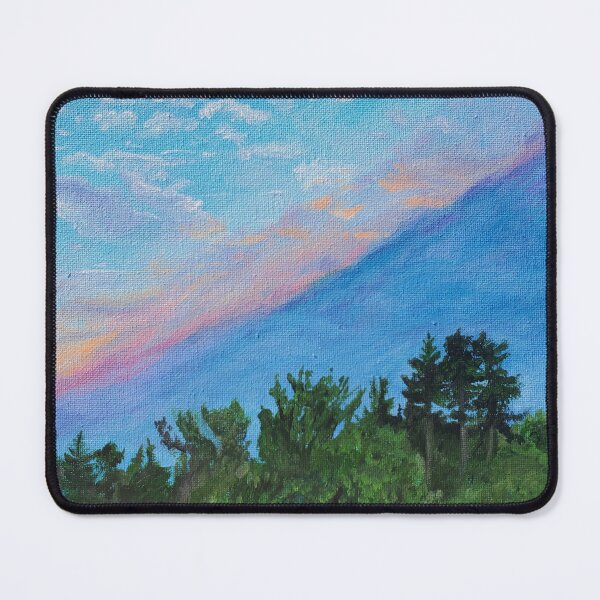 Item preview, Smoke Blanket, Wildfire painting designed and sold by Joyful Chaos Art.