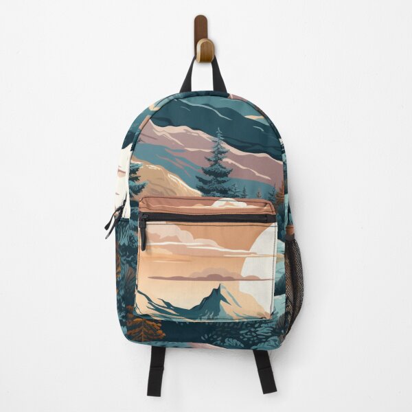 Item preview, Sunset In Mountains Pattern designed and sold by NicolasGlowArt.