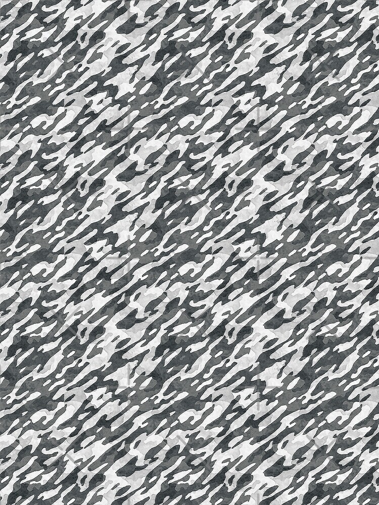 Stylish Snow Camouflage by BethsdaleArt