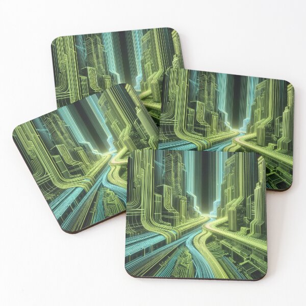 Item preview, The Green City designed and sold by MagicBreeze.