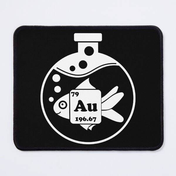 Item preview, Periodic Table Elemental Gold Fish designed and sold by ScienceCorner.