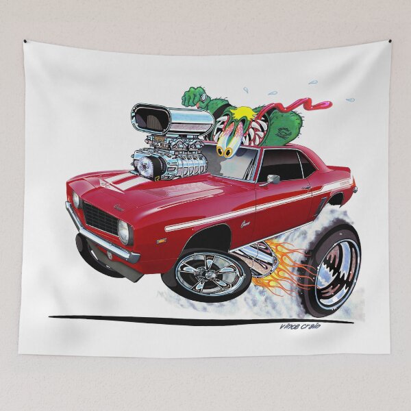 Item preview, Vince Crain Z RATED Red yenko1969 designed and sold by vincecrain.