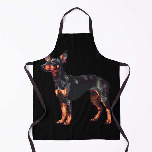 Item preview, 16-bit Pixel Art Manchester Terrier designed and sold by CUTEDOGGIEZ.