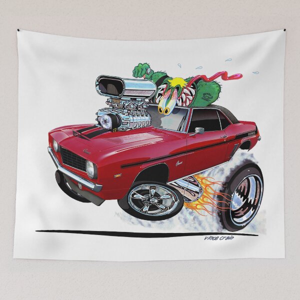 Item preview, Vince Crain Z RATED Red yenko 1969 designed and sold by vincecrain.
