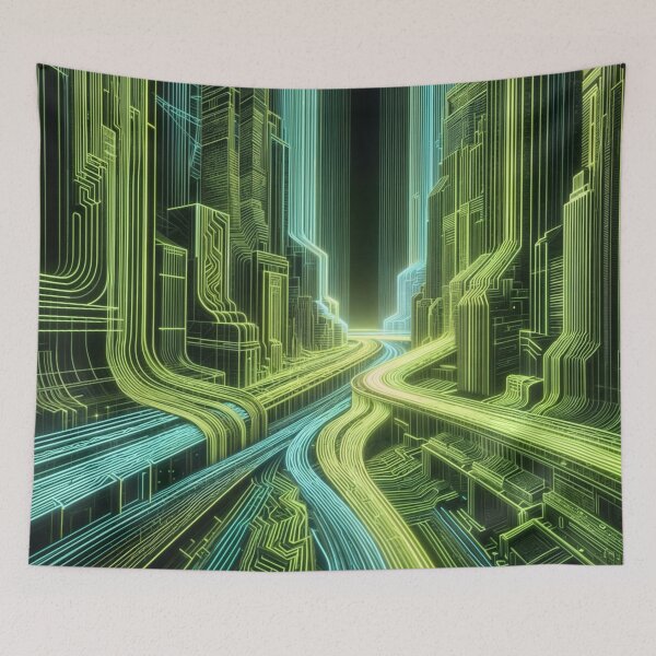 Item preview, The Green City designed and sold by MagicBreeze.