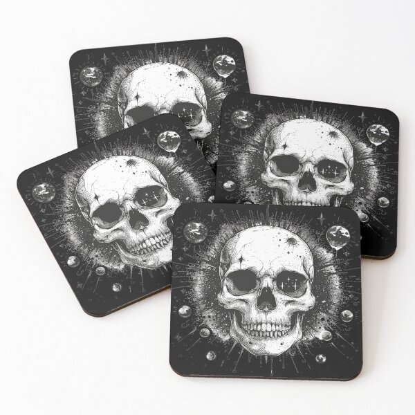 Item preview, Creepy Skull Universe designed and sold by HollywoodInked.