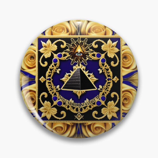 Item preview, Gold roses crest and pyramid  designed and sold by Roxburylane.